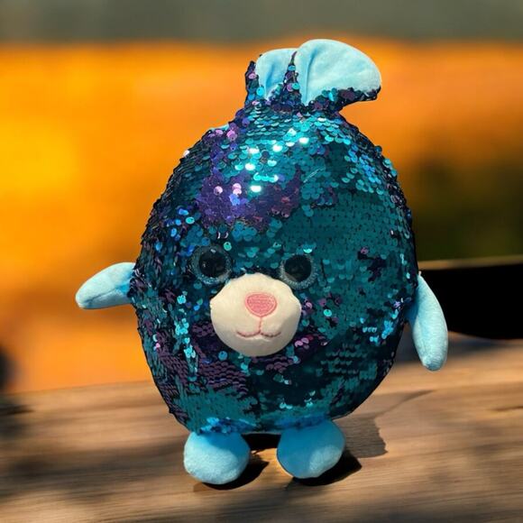 Walmart Ways to Celebrate Plush Bunny Rabbit Sequin Easter Stuffed Animal 12” - Picture 13 of 13